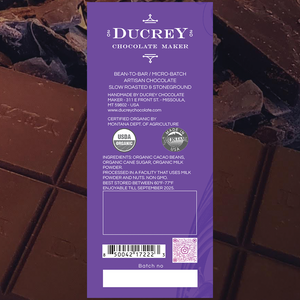 ORGANIC  MILK CHOCOLATE 