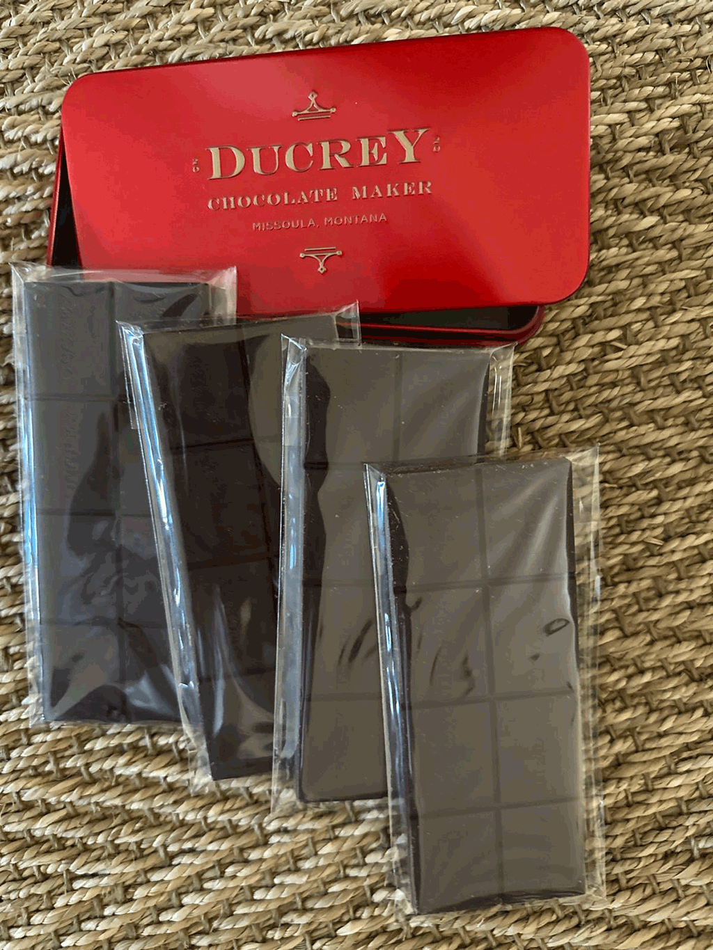 75% TABASCO- 4 BARS -  TIN BOX