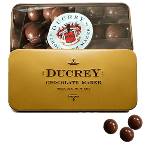 ENROBED HAZELNUTS IN MILK CHOCOLATE