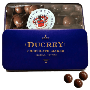 ENROBED HAZELNUTS IN MILK CHOCOLATE